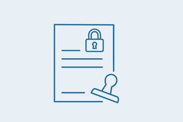 Icon Formulare verschlüsselt