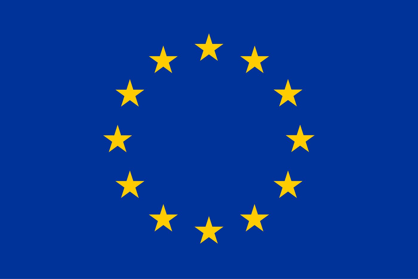 ​​​​​​​Die Flagge der Europäischen Union zeigt einen Kreis aus zwölf goldenen Sternen auf blauem Hintergrund. Die Sterne stehen für die Werte Einheit, Solidarität und Harmonie zwischen den Völkern Europas. Die Zahl der Sterne hat nichts mit der Anzahl der Mitgliedsländer zu tun. Der Kreis ist ein Symbol für die Einheit.