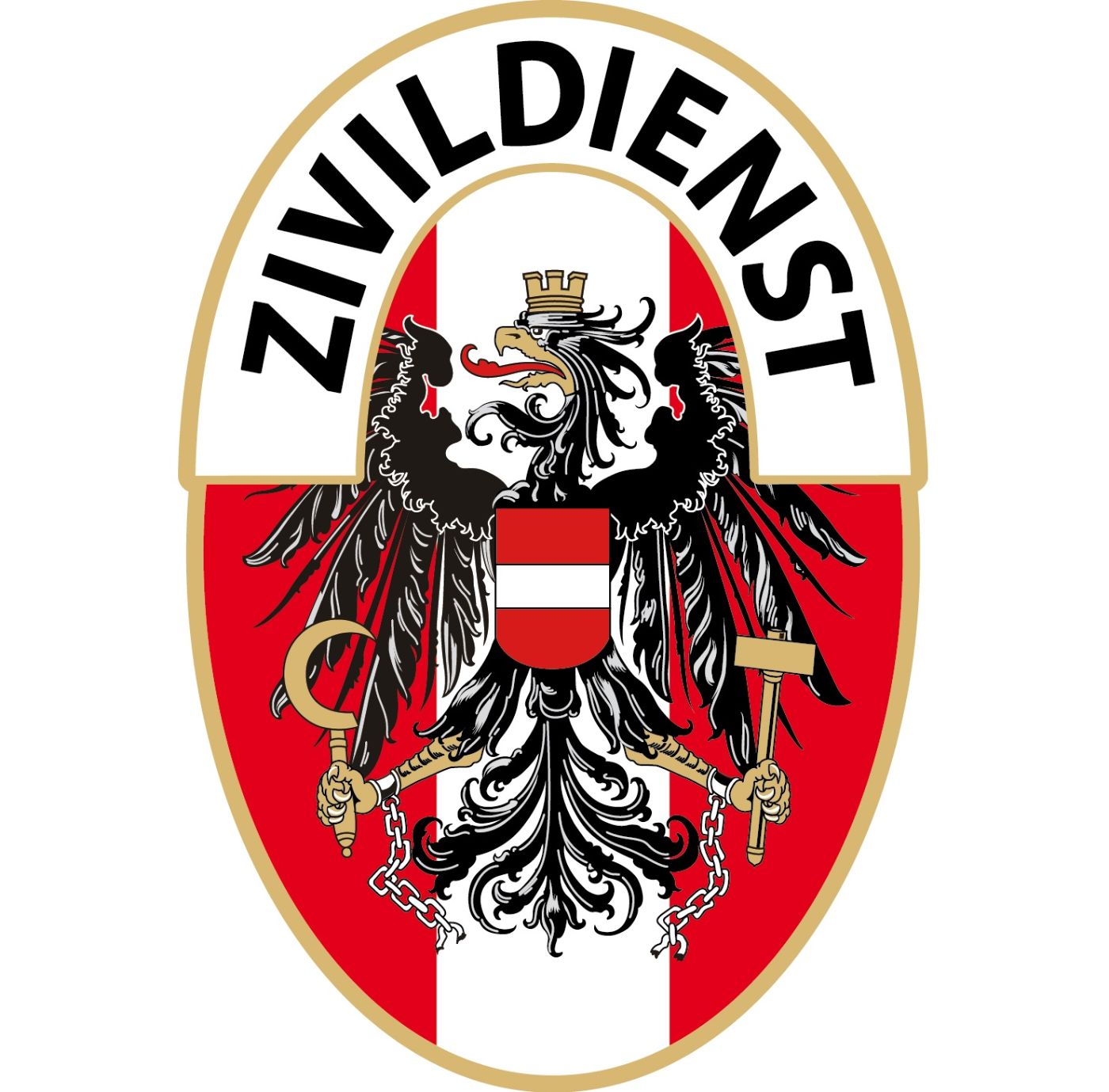 Logo Zivildienstabzeichen